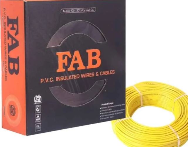 FAB1mm Yellow House Wire Lenth 91m